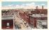 General View of Merrimac Street Haverhill, Massachusetts Postcard