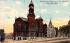 City Hall & First Penteccostal Church Haverhill, Massachusetts Postcard