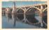 Haverhill-Bradford Bridge Massachusetts Postcard
