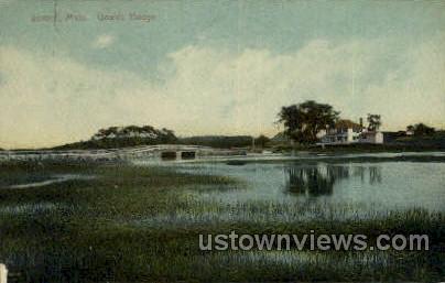 Gould's Bridge - Ipswich, Massachusetts MA Postcard