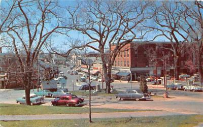 Market Square Ipswich, Massachusetts Postcard