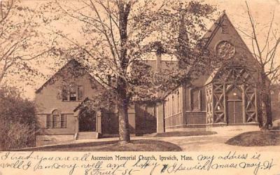 Ascension Memorial Church Ipswich, Massachusetts Postcard