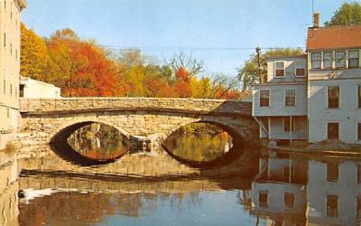 Choate Bridge Ipswich, Massachusetts Postcard