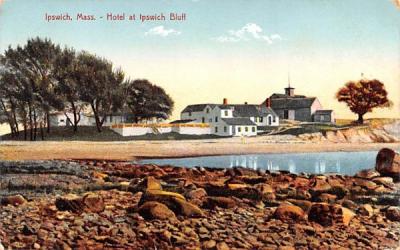 Hotel at Ipswich Bluff Massachusetts Postcard