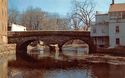 The Choate Bridge Ipswich, Massachusetts Postcard