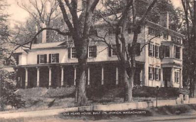 Old Heard House Ipswich, Massachusetts Postcard