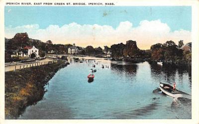 Ipswich River Massachusetts Postcard