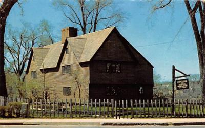 The John Whipple House Ipswich, Massachusetts Postcard