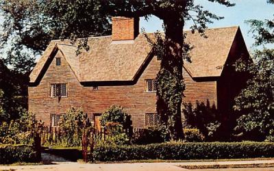 The Whipple House Ipswich, Massachusetts Postcard