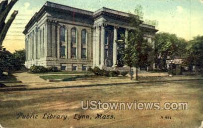 Public Library - Lynn, Massachusetts MA Postcard
