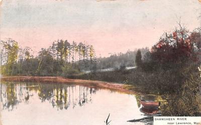 Shawsheen RiverLawrence, Massachusetts Postcard