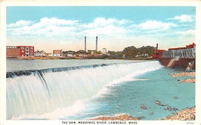 The DamLawrence, Massachusetts Postcard