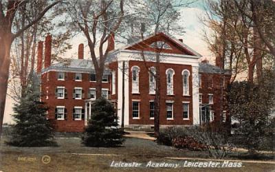 Leicester Academy Massachusetts Postcard
