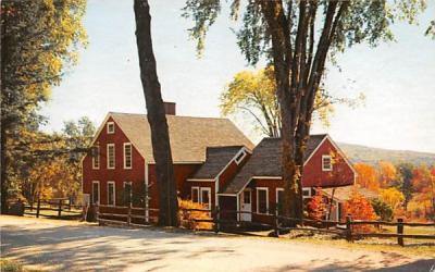 The Nathaniel Hawthorne House at TanglewoodLenox, Massachusetts Postcard