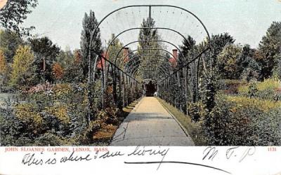 John Sloanes GardenLenox, Massachusetts Postcard