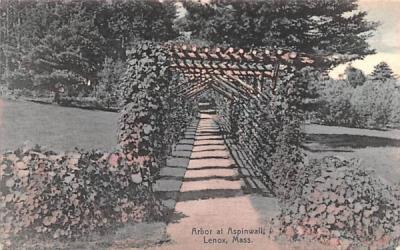 Arbor at AspinwallLenox, Massachusetts Postcard