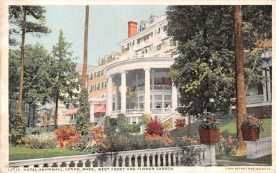 Hotel AspinwallLenox, Massachusetts Postcard