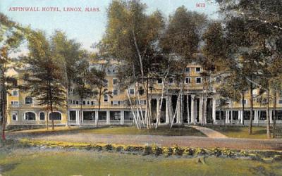 Aspinwall HotelLenox, Massachusetts Postcard