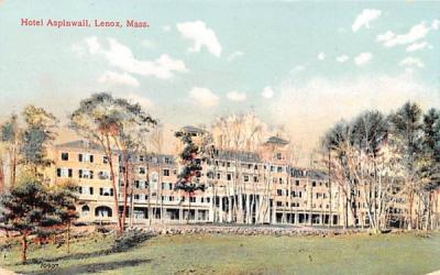 Hotel AspinwallLenox, Massachusetts Postcard