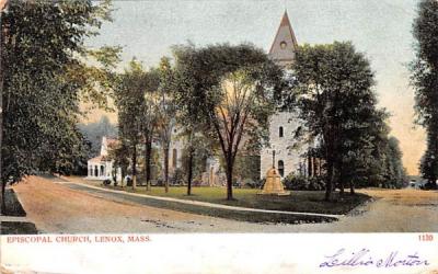 Episcopal ChurchLenox, Massachusetts Postcard