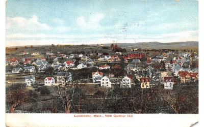 View form Gardner HillLeominster, Massachusetts Postcard
