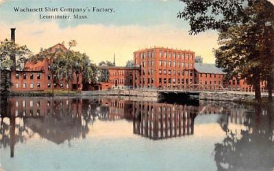 Wachusett Shirt CompanyLeominster, Massachusetts Postcard