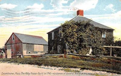 The Abby HouseLeominster, Massachusetts Postcard