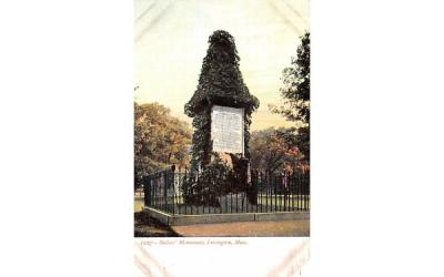 Sailors MonumentLexington, Massachusetts Postcard