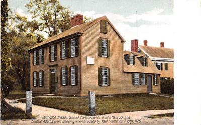 Hancock Clark HouseLexington, Massachusetts Postcard
