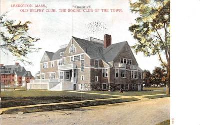 Old Belfry ClubLexington, Massachusetts Postcard