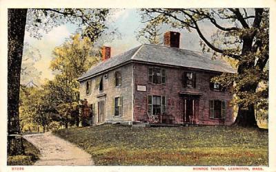 Monroe TavernLexington, Massachusetts Postcard