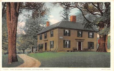 The Munroe TavernLexington, Massachusetts Postcard