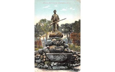 Minute Man StatueLexington, Massachusetts Postcard