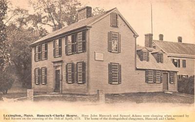 Hancock-Clarke HouseLexington, Massachusetts Postcard
