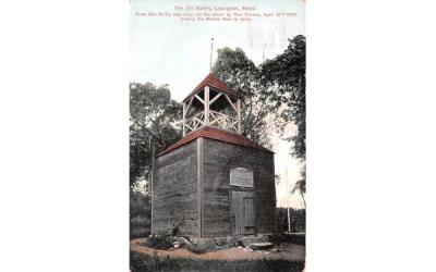 The Old BelfryLexington, Massachusetts Postcard