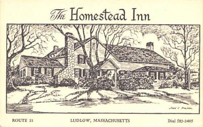 The Homestead InnLudlow, Massachusetts Postcard