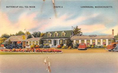Buttercup Hill Tea RoomLunenburg, Massachusetts Postcard
