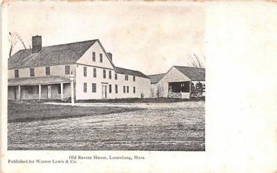 Old Revere HouseLunenburg, Massachusetts Postcard