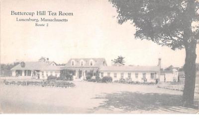 Buttercup Hill Tea RoomLunenburg, Massachusetts Postcard