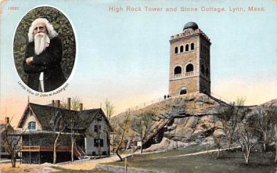 High Rock TowerLynn, Massachusetts Postcard