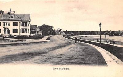 Lynn Boulevard Massachusetts Postcard