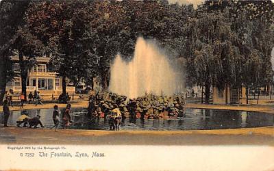 The Fountain Lynn, Massachusetts Postcard