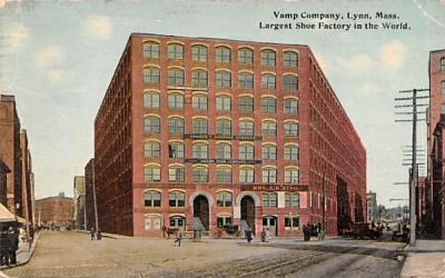 Vamp Company Lynn, Massachusetts Postcard