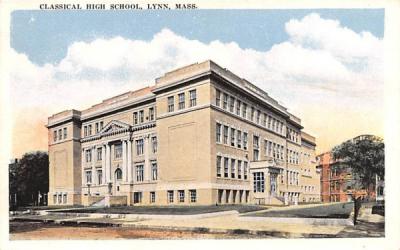 Classical High SchoolLynn, Massachusetts Postcard
