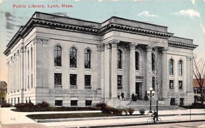 Public LibraryLynn, Massachusetts Postcard