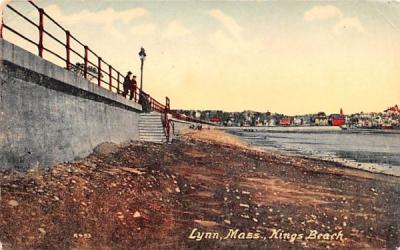 Kings BeachLynn, Massachusetts Postcard