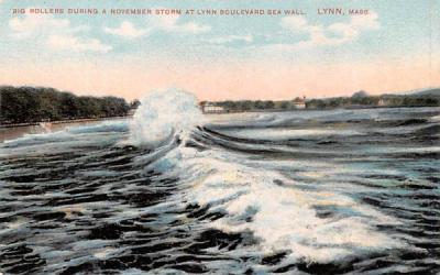 Big Rollers Lynn, Massachusetts Postcard