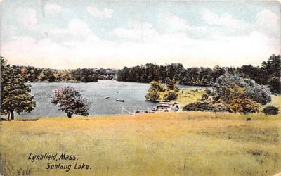Suntaug LakeLynnfield, Massachusetts Postcard