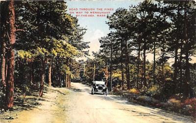 Road Through the PinesLynnfield, Massachusetts Postcard