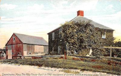 The Abby House Leominster, Massachusetts Postcard